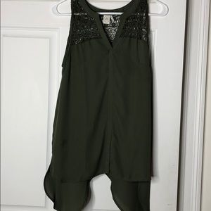 Paper Crane Olive Green